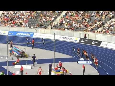 David Rudisha 1:41.09 World Record in Berlin - HQ