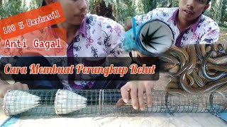 Download lagu CARA MEMBUAT PERANGKAP BELUT, PALING JITUU DENGAN PIPA PVC / PARALON, DAN KAWAT RAM mp3