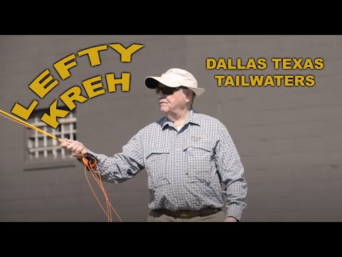 Lefty Kreh at Tailwaters Dallas on "The Complete Cast" Tour