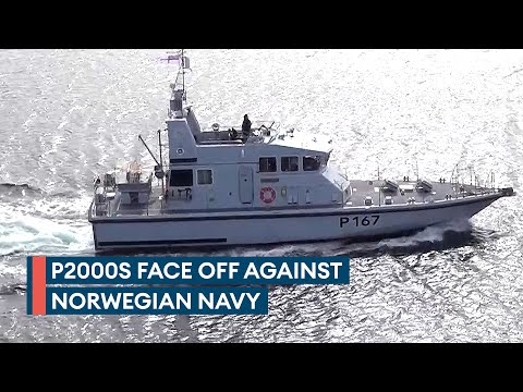 Royal Navy's smallest ships tested against Norway's elite in Exercise Tamber Shield