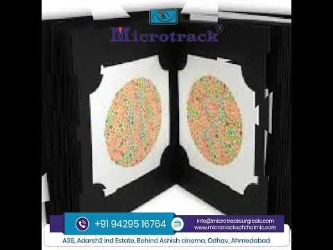 Ishihara book - test for color deficiency - ophthalmic, 38