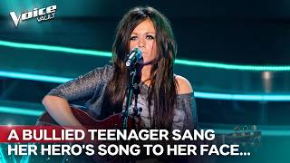 A Belfast Teenager Sang Her HERO'S Song Right To Her Face | The Voice