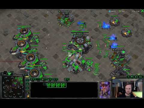 Early Swarm Hosts vs Mass Raven - TvZ - Starcraft 2 LotV