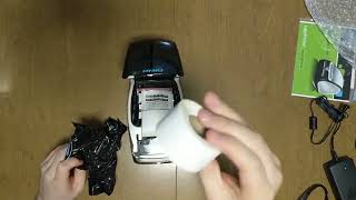 Video thumbnail for Dymo Label Writer 450 Turbo Printer Unboxing and setup by kc70