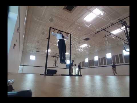 50 pull ups and 100 push ups at lunch break!