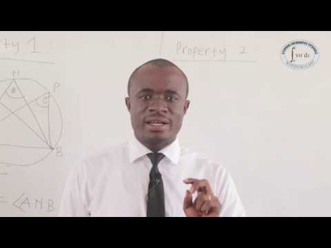 PLANE GEOMETRY II  (CIRCLE THEOREM) - CORE MATHS FULL LESSON SHS2