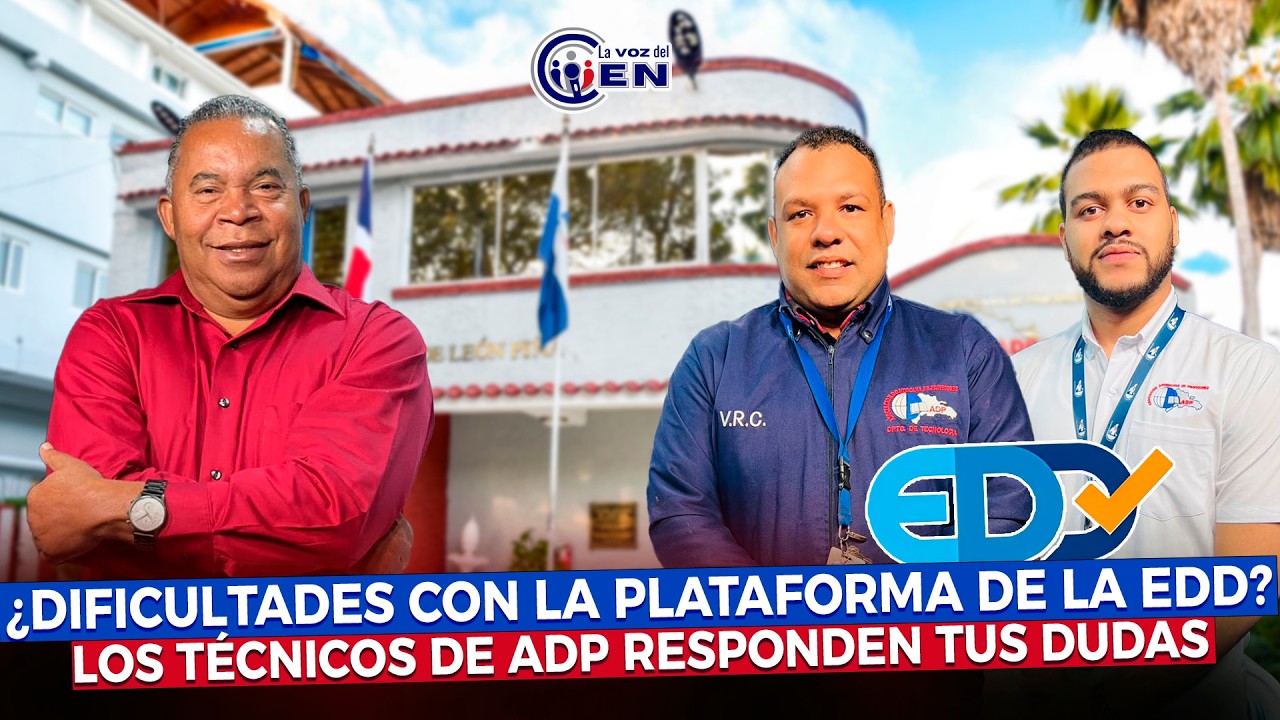 ¿DIFICULTADES CON LA PLATAFORMA DE LA EDD? LOS TÉCNICOS DE ADP RESPONDEN TUS DUDAS.
