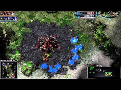 Ian vs Jaedong - Game 1 - WCS America Challenger League Group E