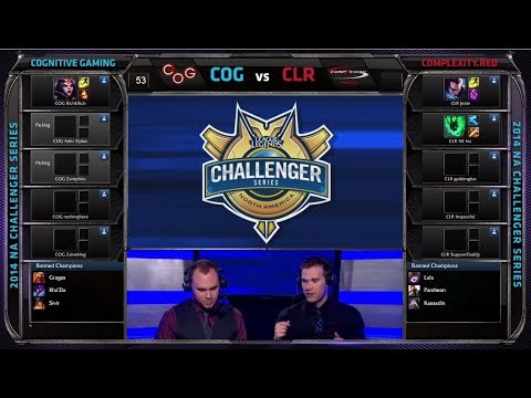 Cognitive Gaming vs compLexity.Red Game 3 | 3rd place NA Challenger Series #1 | COG vs CLR G3