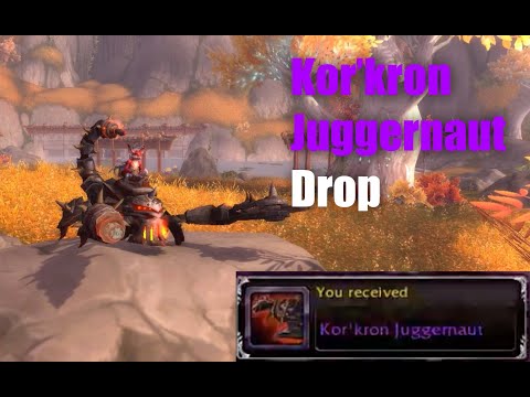 Kor'kron Juggernaut Drop-WOW Mount Drop