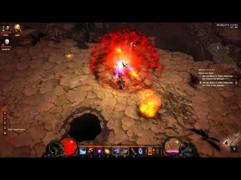 Diablo 3 gameplay walkthrough HD Dual Commentary - Part 18 - On route