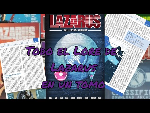 Vídeo relacionado con Lazarus Omnibus 1 (Italian Edition)