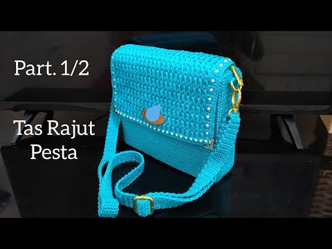 Tas Rajut Terbaru Model Modern Cara Membuat Tas Rajut Crochet Bag