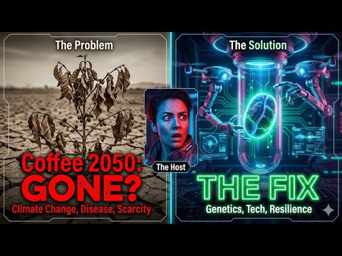 Coffee is Dying. How Science is Saving It | The Future of Coffee: AI, Genetics, and Vertical Farming