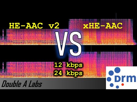 xHE-AAC vs HE-AAC v2 Audio Quality Comparison: War of the Low-Bitrate Codecs