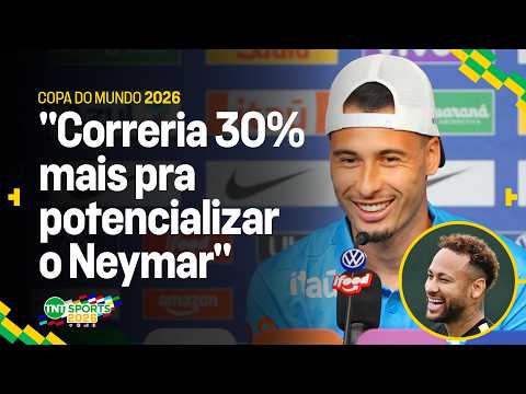 NEYMAR VAI JOGAR? MARTINELLI DESCONVERSA MAS EXALTA COMPROMETIMENTO DO NEY | COLETIVA COM MARTINELLI