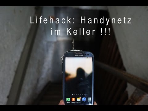 Lifehack: Handynetz im Keller !!