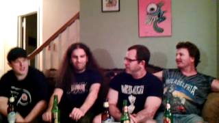 ABSU / RUMPELSTILTSKIN GRINDER Interview with Vis Crom/Matt Moore METAL RULES! TV Part 1