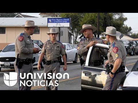 Two pistols and an assault rifle, the weapons Devin Kelley carried to commit his massacre