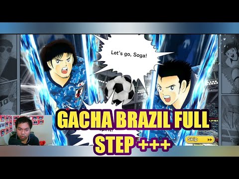 GACHA RISING SUN BRAZIL FULL STEP +++++  - CAPTAIN TSUBASA DREAM TEAM