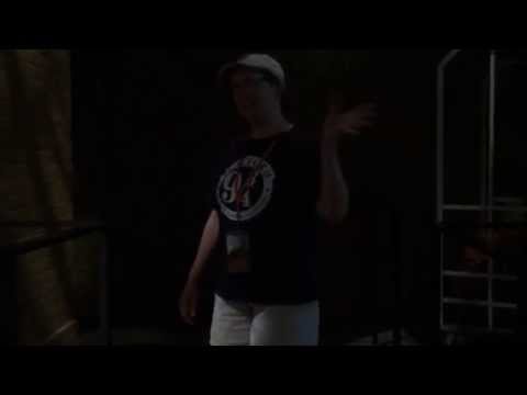 Going Through the Wall to Platform 9 3/4 at Kings Cross Wizarding World of Harry Potter