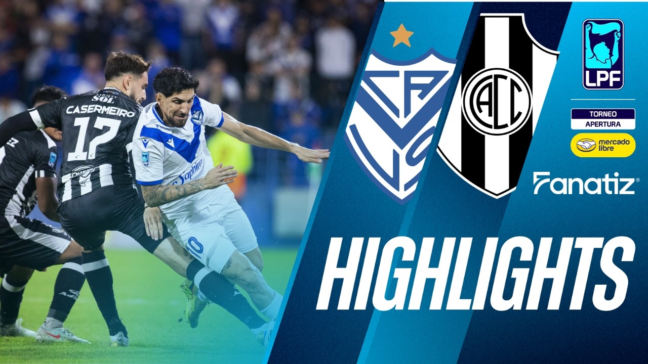 Vélez Sarsfield vs Central Córdoba Highlights