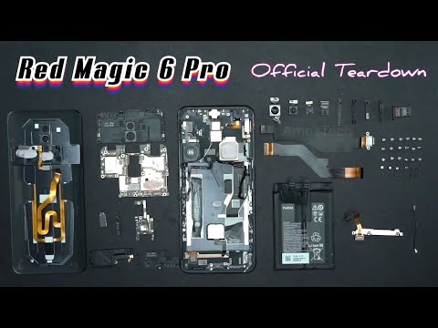 Nubia Red Magic 6 Pro - Official Teardown by Nubia CEO Ni Fei