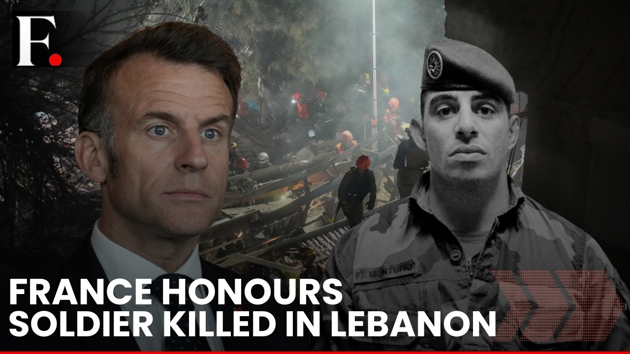 LIVE: France Pays Tribute to the Soldier Killed Attack on UNIFIL Peacekeepers in Lebanon