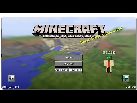 Manucraft -  Minecraft Windows 10 Edition - Review Spanish |  MCPE 0.15.0 on PC |  VERY limited version