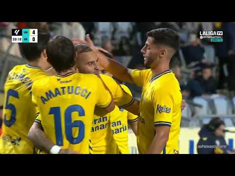 2º Gol de Jese Rodriguez en el UD Las Palmas 4 Cultural Leonesa 0 | J19 - 25-26 | Audio: ‪Alba Oliv.