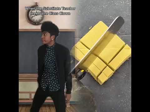 When the Substitute Teacher meets Class Clown 🤡