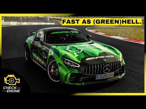 A Nürburgringen egy főnök van, és az ez az AMG Merci - Check Engine Sztori