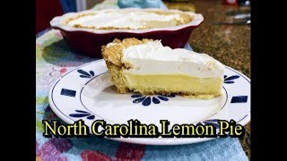 North Carolina Lemon Pie