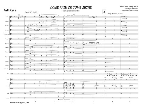 Come Rain Or Come Shine - Frank Sinatra