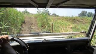 preview picture of video 'A scary part of the jeep tour - Bethsaida Valley, near the Sea of ​​Galilee, Israel'