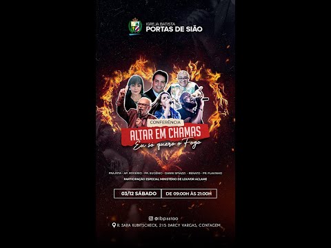 CONFERENCIA ALTAR EM CHAMAS TARDE -  DANNI SPAZZI - 03/12/2022