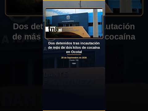 Dos detenidos tras incautación de más de dos kilos de cocaína en Ocotal