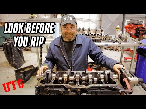 Your First Engine Job - Digging Out The Crankshaft And Checking Critical Points