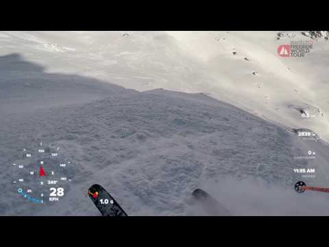 GoPro run Sam Lee - 5th place - Swatch Xtreme Verbier FWT17