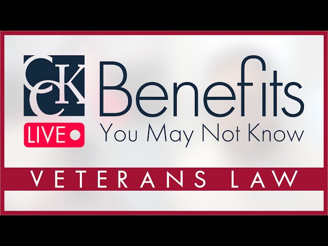 Veterans' Benefits You May Not Know