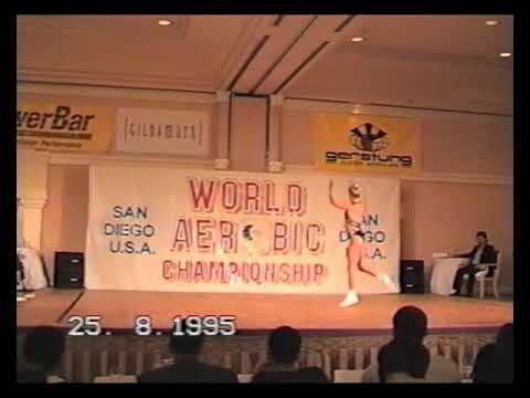 Tuuli Matinsalo (Finland) - 1995 World Aerobic Championship
