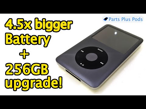 Anleitung zum Aufrüsten von Festplatte und Akku des iPod Classic 6/7. Generation