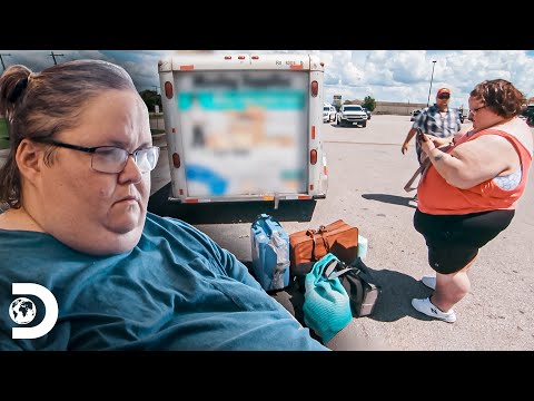 Noivo abandona Lacey na estrada após discussão tensa do casal | Quilos mortais | Discovery Brasil