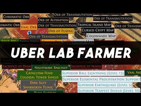 Uber Lab 12h After League Start - Bestiary League Day 1