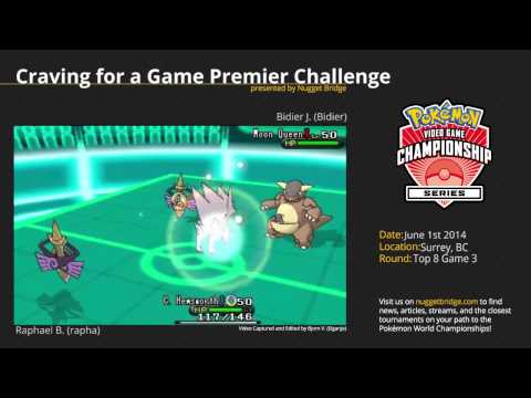 VGC '14 Craving for a Game Premier Challenge Top 8 - Raphael B. (rapha) vs Bidier J. (Bidier) Game 3