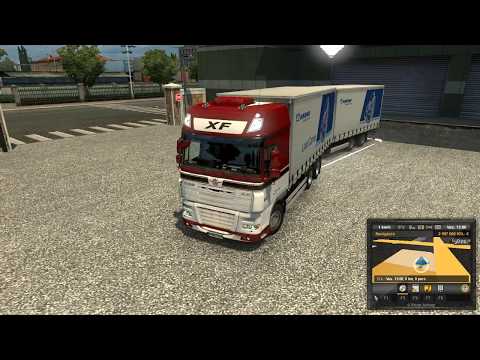 ETS 2 Budapest(H)-Pascara(I) DAF XF 105 by vad&k (1.30.х) (upd:19.01.18