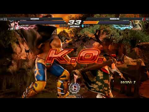 Showdown Battle Royale 2 - Tekken  LOSERS QUARTERS - BlackHavokk vs RagingVoltage