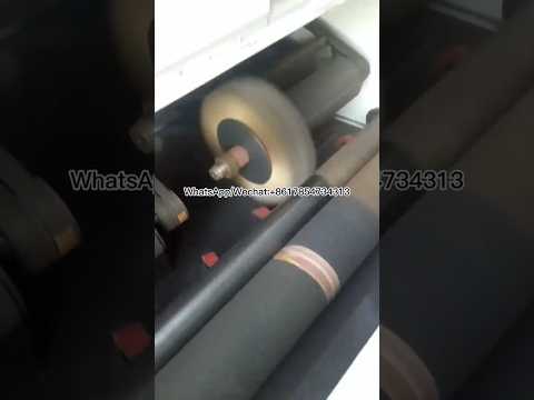 Steel pipe rust remover, double brush head round pipe grinder