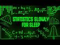 Literally Everything There Is To Know About Statistics Slowly For Sleep