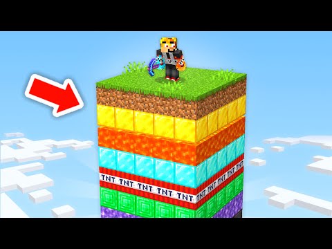 Minecraft, ale celý svět je 100 VRSTEV...